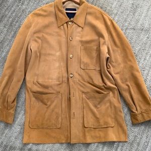 Vintage Gerani suede shirt. men’s